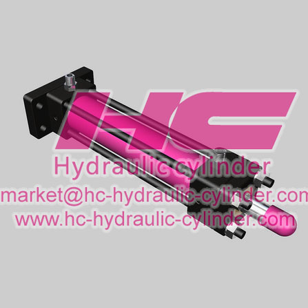 Double-acting hydraulic cylinder series 28 